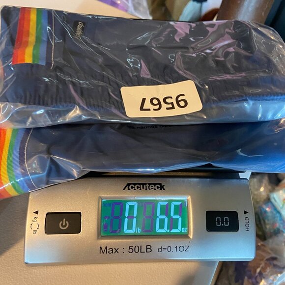 Chubbies Men L Swim Trunk Mesh Lined Blue Stripe 5.5" Inseam Beach Pool Vacation - Picture 9 of 9